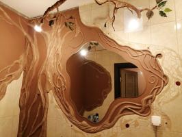 Ha ránézünk a tompa falak a fürdőszobában akartam, hogy ez több élénk: fürdőszoba felújítás Eco-style