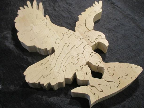 "Eagle" puzzle. Szerző: Alexander Klimov (me :-))