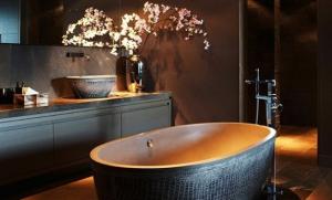 6. tervezési döntéseket, amely képes átalakítani a fürdőszobában egy stílusos, elegáns és kellemes hely