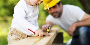 Mit tehet egy gyermek egy építkezésen? Az első építési tapasztalat.