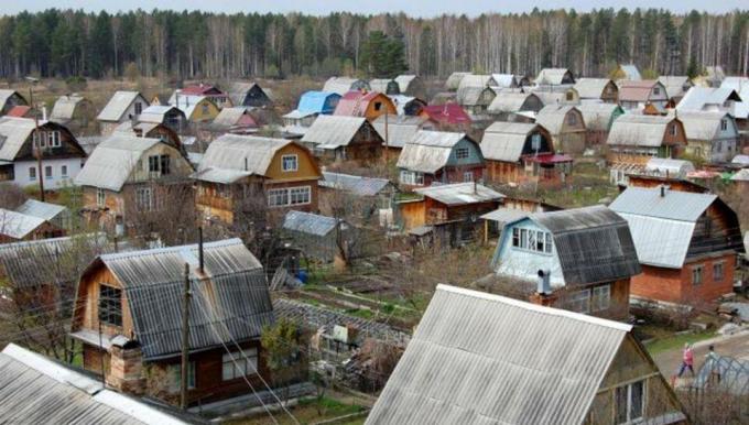 Tipikus házak 6 hektáros. Fotó forrása: muravskaya.ru
